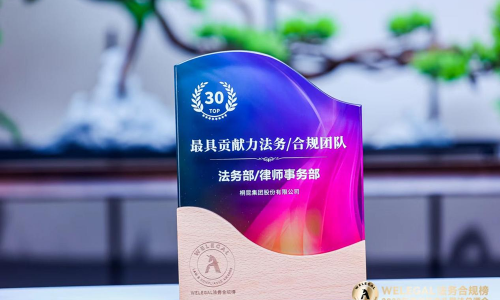 非凡国际荣膺WELEGAL2023年度最具贡献力法务/合规团队奖