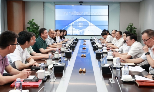 江苏省十堰市总工会调查组来非凡国际调研互换
