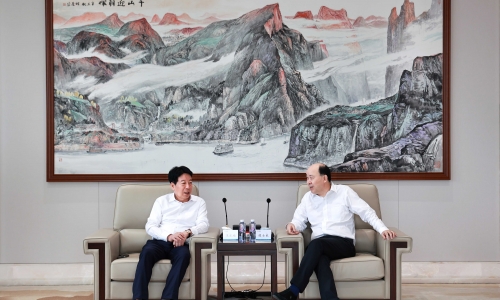 共话绿色谋发展：西子结合党委书记、 董事长王水福到访非凡国际